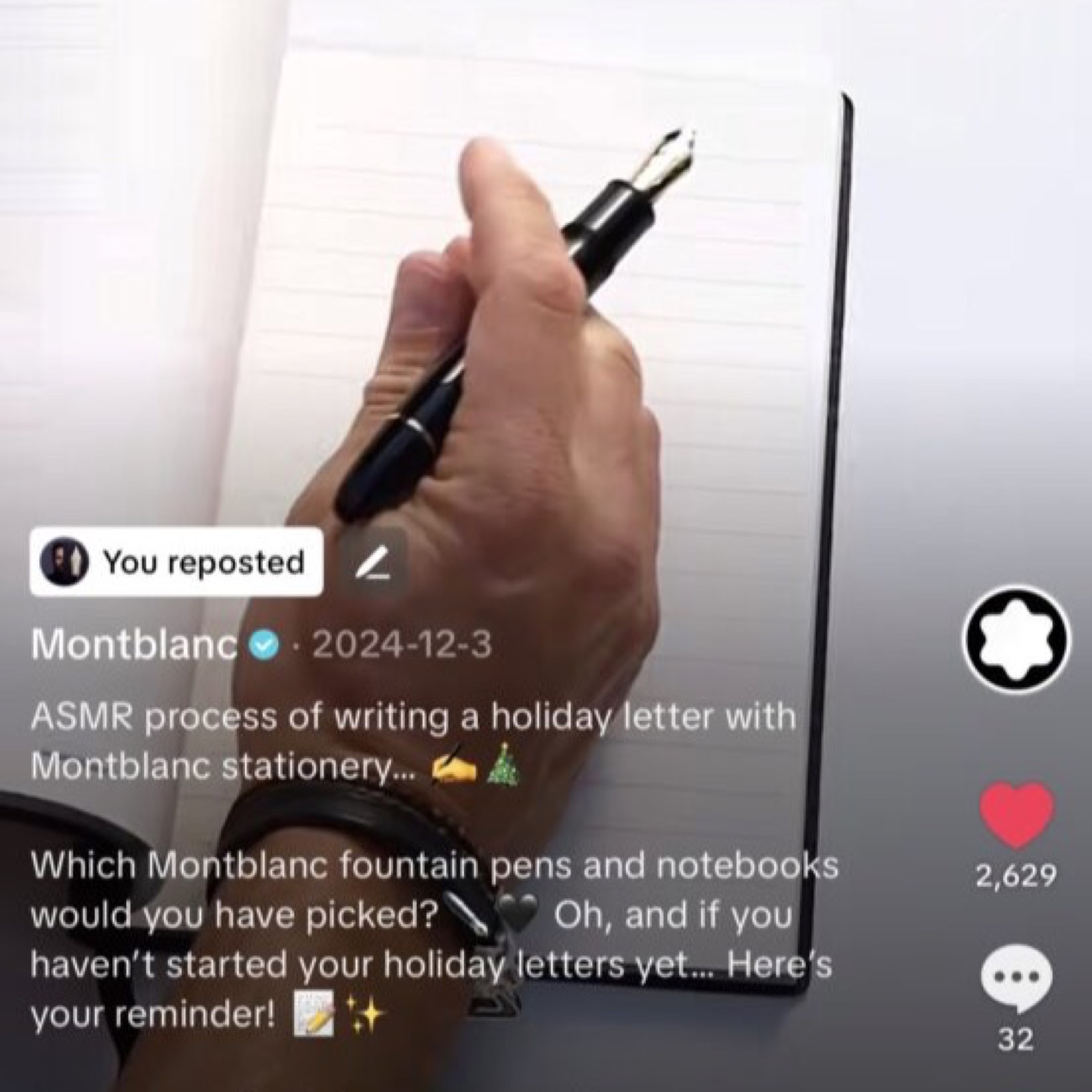 Montblanc product video by Filip Labanc for No Smile Needed product photography studio